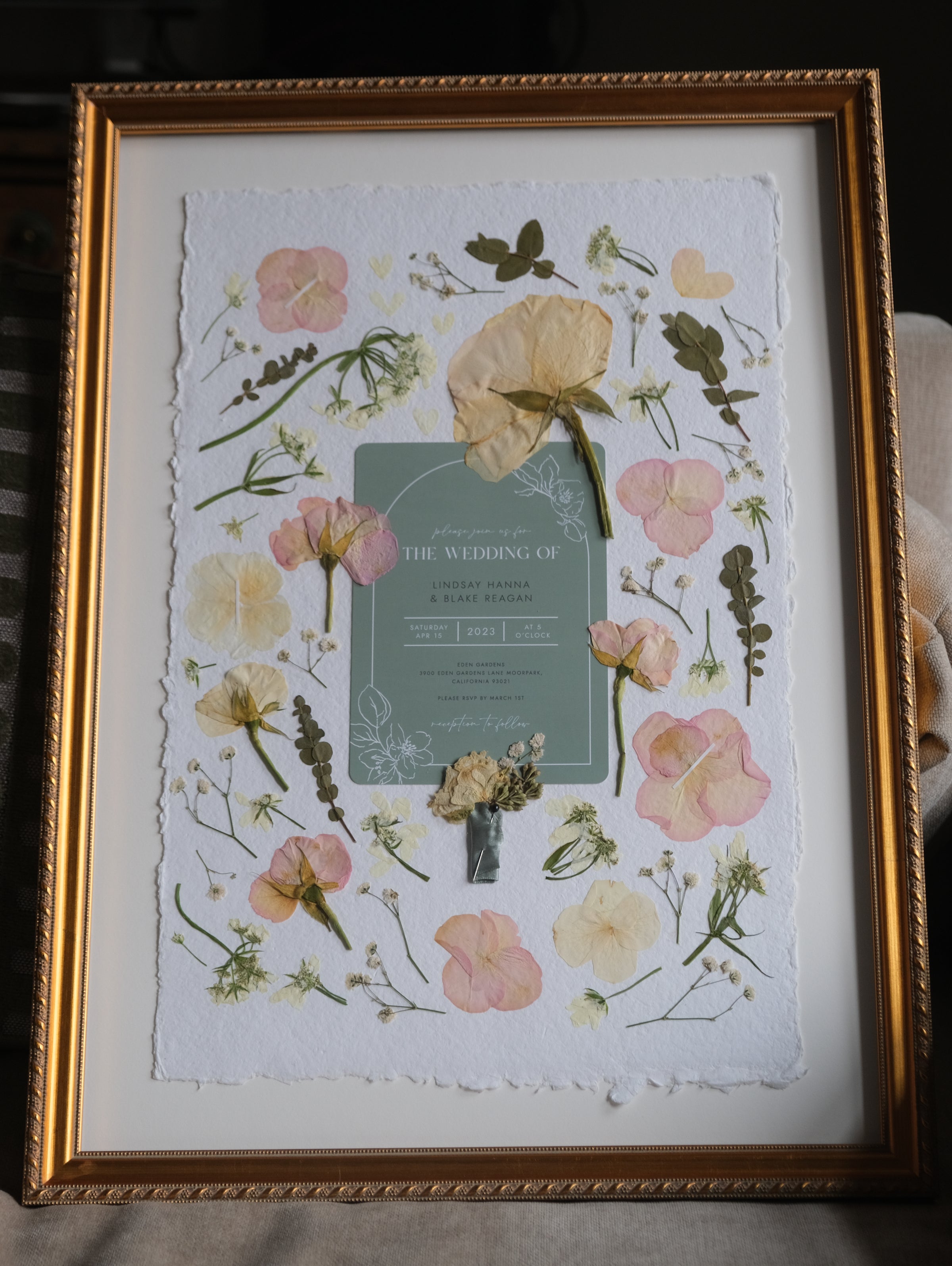 Already dried bouquet – Pressed Floral